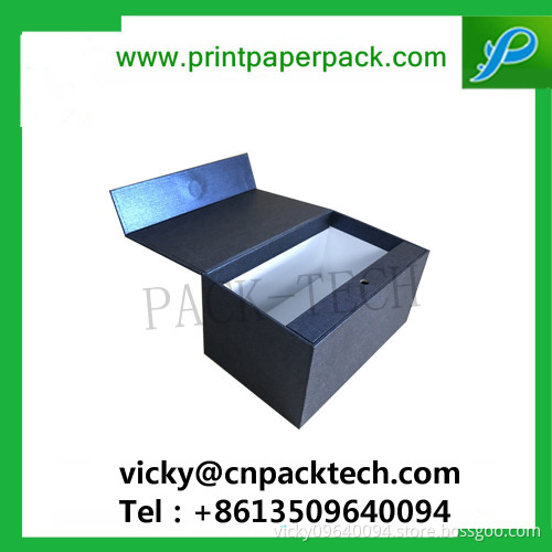 Custom Shoulder Neck Rigid Cardboard Gift Flower Boxes High End Wine Box Packaging